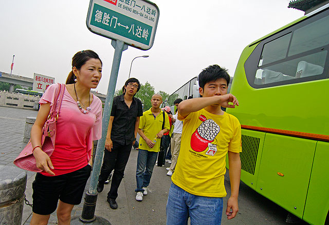 Badaling Great Wall рейсовым автобусом из Пекина
