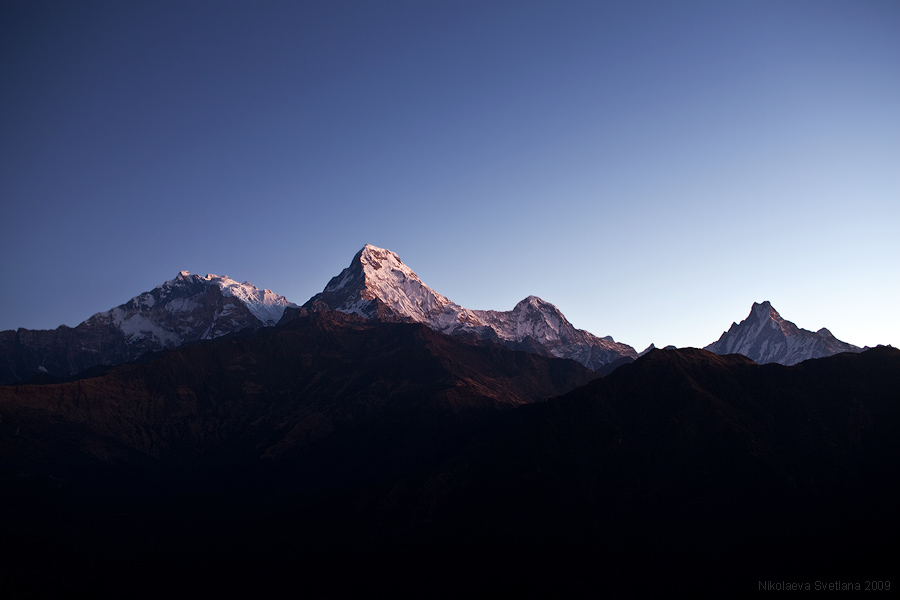 Annapurna deuthali, или просто ABC. Декабрь 2009 г.